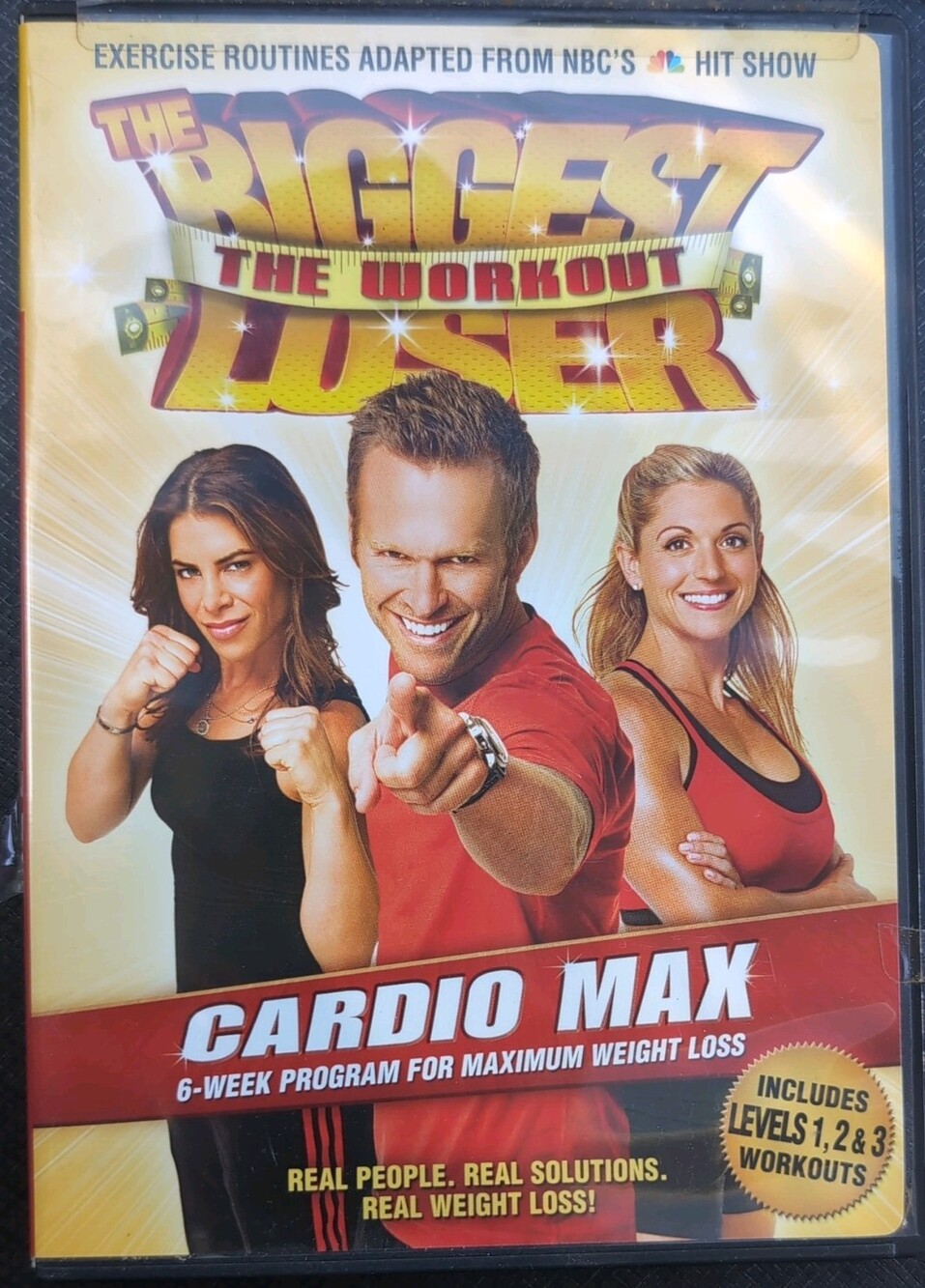 Biggest Loser The Workout Cardio Max DVD Fitness Exercise